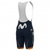 Set Fietsshirt + Korte Koersbroek 2020 Movistar Team Spanje kampioenschap N001